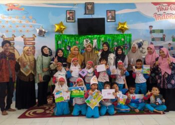 KB-TK Al Muslim Pamerkan Buku Kolaborasi Siswa dan Orang Tua