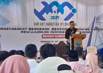 BNNK Sidoarjo Berharap Peringatan HANI 2024 Momentum Perangi Narkoba