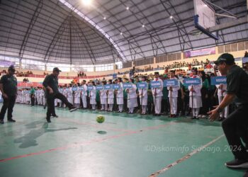 KONI Sidoarjo Gelar Porkab 2024, Ribuan Atlet Berlaga Rebut Juara