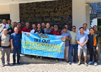 PWI Jatim Bidik 10 Medali Emas Porwanas Kalsel 2024