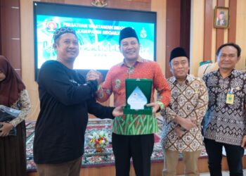 Ratusan Santri Ikuti Ngaji Jurnalistik Bareng PWI Sidoarjo