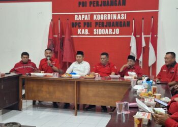 PDIP Sidoarjo Turun Gunung Menangkan Mas Iin-Edy Widodo