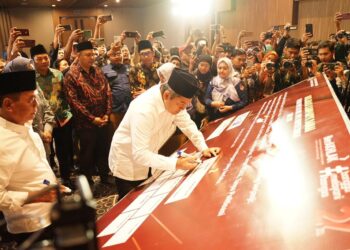 Paslon Mas Iin-Edy Widodo Ajak Pendukung Kampanye Damai