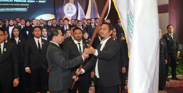 Pengurus HIPMI Sidoarjo Dilantik, Target Tumbuhkan Pengusaha Muda hingga Desa