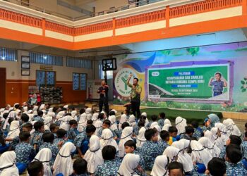 SD Al Muslim Gelar Kesiapsiagaan dan Simulasi Bencana Gempa Bumi