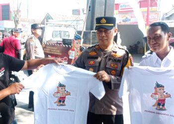 Maskot Pilkada 2024 Dikirab Keliling Sidoarjo, Ini Antusiasme Warga
