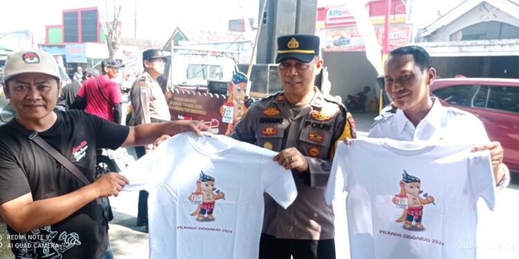 Maskot Pilkada 2024 Dikirab Keliling Sidoarjo, Ini Antusiasme Warga
