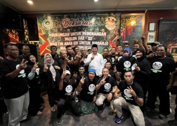 Nilai Figur Tepat Pimpin Sidoarjo, Anak Kolong Sidoarjo Deklarasi Dukung SAE