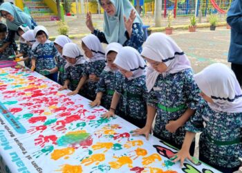 KB-TK Al Muslim Peringati Hari Cuci Tangan Sedunia