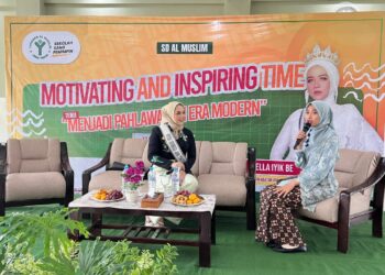 Hari Pahlawan, SD Al Muslim Talkshow bersama Puteri Indonesia Persahabatan Jatim