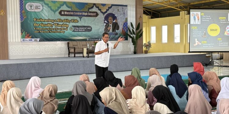 SMA Al Muslim Peringati Isra Miraj dan Hari Gizi Nasional, Ini Ragam Acaranya
