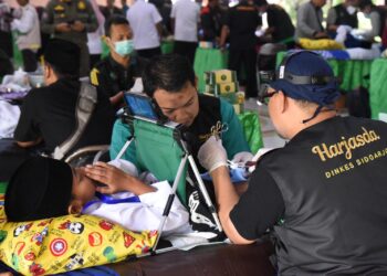 Harjasda ke-166, Ratusan Anak Ikuti Khitan Gratis Pemkab Sidoarjo