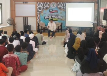 SMP Al Muslim Gelar Peringatan Isra’ Mi’raj Bertema Shalat Khusyu’ Ala Nabi