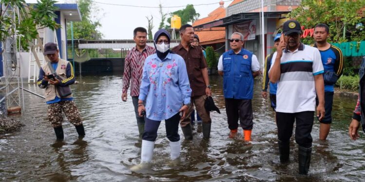 Pemkab Sidoarjo Upayakan Penanganan Maksimal Banjir Waru dan Tanggulangin