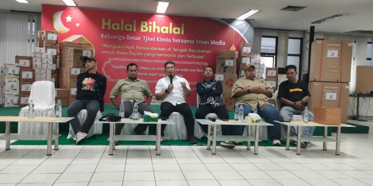 Kuatkan Sinergi, PT Tjiwi Kimia Halal Bihalal Bersama Insan Media