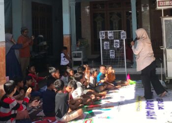 Tumbuhkan Minat Baca Anak, Berkolaborasi Gelar Stroymime