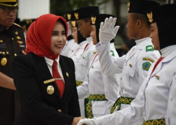 Kukuhkan 76 Anggota Paskibraka, Wabup Sidoarjo: Jadilah Generasi Jaga Semangat Kemerdekaan
