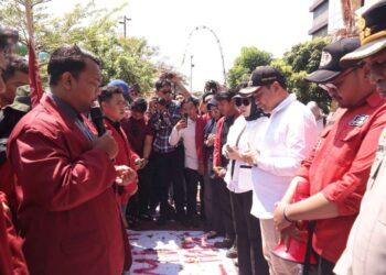 IMM Sidoarjo Gelar Aksi Damai dan Doa Bersama di Polresta Sidoarjo