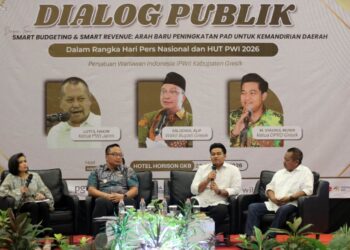 Rayakan HPN 2026, PWI Gandeng DPRD Gresik Gelar Dialog Publik soal PAD