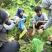 Kolaborasi Bersama Ecoton,  Kader Adiwiyata SMA Al Muslim Tanam Pohon di Bantaran Sungai
