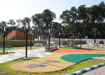 Alun-Alun Sidoarjo Kini Dilengkapi Wifi Gratis hingga Ruang Baca