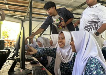 SMP Al Muslim Eskplorasi Animasi dan Dubbing di Mocca Studio